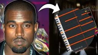HOW TO MAKE KANYE WEST TYPE BEAT ON FL STUDIO 