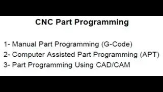 introduction to CNC programming