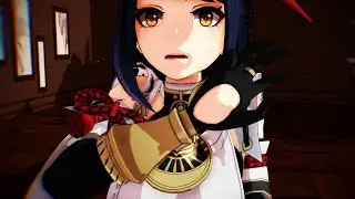 ||mmd x Genshin Impact|| Marry me! |Itto||Sara|