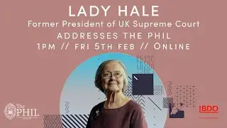 The Honorary Patronage of Lady Hale