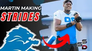 Brodric Martin Is SLOWLY Coming Along For The Detroit Lions!