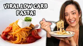 This Viral Low Carb Pasta is CRAZY GOOD!