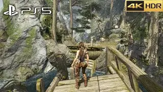 Tomb Raider: Definitive Edition (PS5) Mountain Village Part 2 Walkthrough (4K HDR)