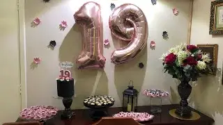 Meu aniversário de 19!