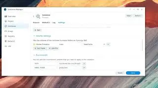 How To Update Storage Volume For Container (Synology NAS Container Manager)