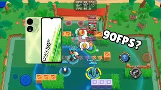ITEL P55 5G Brawl Stars Test after July Patch Update!😍🔥