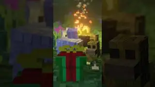 Tales of 🐔: A Belated Present #minecraft #animation #gaming #chicken #shorts