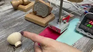 Клеймо с цифрами для тиснения