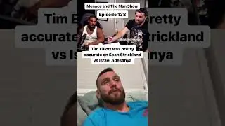 Tim Elliott pre fight analysis 🧐 on Sean Strickland vs Israel Adesanya #shorts