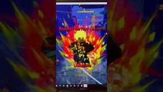 Evolving Goku and Freeza all the way to Super Vegito in ALS (Anime Last Stand)
