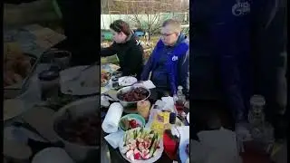 Отдыхаем  на улице тепло