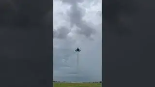 EAA AirVenture Oshkosh 2024: F-15EX Eagle II departs #OSH24.