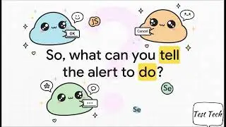 Selenium Interview Question: How to handle JS Alerts???