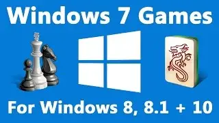 solitaire, minesweeper and other windows 7 games in win 10