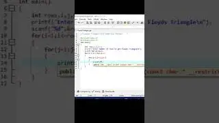 Floyds Triangle With Numerical Pattern#coding#programming#shorts#shortvideo#viral #coding_techniques
