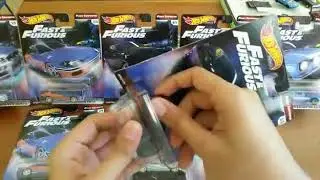 HotWheels Rapidos y furiosos 2019 Premium Set A