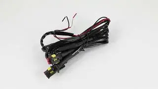 2004-2018 Ford F150 Raptor Conversion Grille W/F&R/LED Wire Harness Cable Black