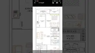 #shorts !! 2BHK house plan ll Explore autocad ll learn autocad with explore autocad ll autocad hindi