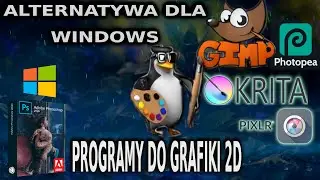 [Alternatywa dla Windows]  Grafika bitmapowa / 2D na Linuxie - Gimp, Krita ,Photopea, Pixlr