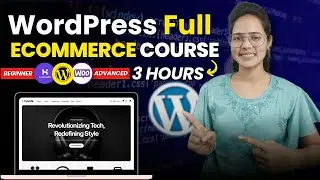 How to Create ECommerce Website on WordPress (2025) | Full Advanced WooCommerce Guide