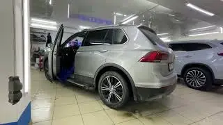 Установили сигнализацию StarLine E96 v2 на Volkswagen Tiguan 2 поколения