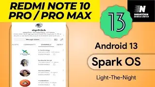 SparkOS 13.4 Official Android 13 For Redmi Note 10 Pro aka Sweetin 17th-Jan-2023 Review.