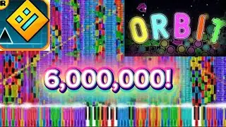 Orbit Black MIDI! | Exactly 6,000,000 Notes!