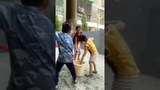 Playing Holi
