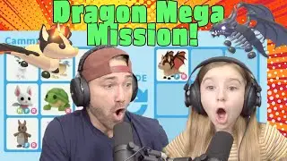 Dragon MEGA Mission!! Trading ONLY for Shadow and Bat Dragons in Roblox Adopt Me!!