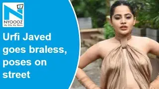 Urfi Javed goes braless, poses in middle of street, netizens call her 'shameless'