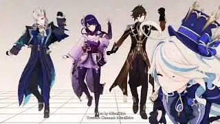 【MMD/Genshin Impact】Chipi chipi chapa chapa【60fps】