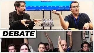 SHUT YOUR FACE! Destiny Debates Actual Justice Warrior IRL