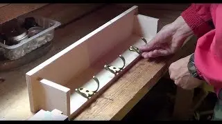 Ключница. Работа на самодельных станках.
