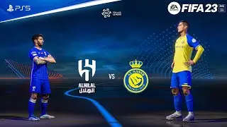 FIFA 23 - Al Hilal vs Al Nassr Ft. Messi, Ronaldo, | Saudi Pro League | PS5™ Gameplay [4K60]