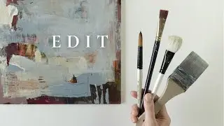 Clarifying my messy paintings