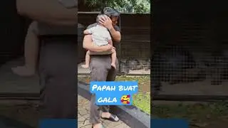 Thoriq halilintar gendong gala 🥰 