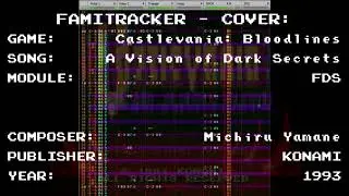 FamiTracker - Cover: Castlevania: Bloodlines (GEN) - A Vision of Dark Secrets (FDS)