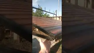 Подъемно поворотные ворота  на рычагах . Z  система .