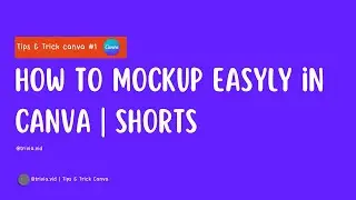How to Mockup Easyly in Canva #1 | 