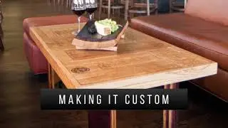 Custom Wine Barrel Furniture