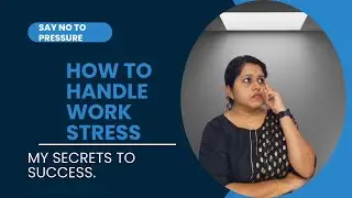 How to cope with stress at work
