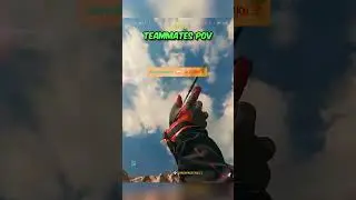 teammate hits an INSANE throwing knife #warzone #shorts