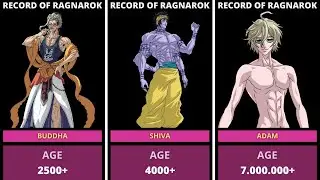RECORD OF RAGNAROK CHARACTERS IN AGE COMPARISONS