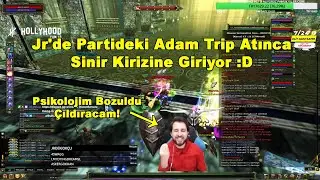 1ST3NM1 - Jr'de Partideki Adam Trip Atınca Sinir Kirizine Giriyor :D | Knight Online