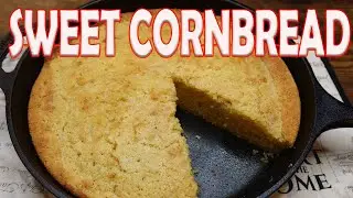 SWEET CORNBREAD RECIPE | CAST IRON CORN BREAD | COOKING WITH CLAIRE