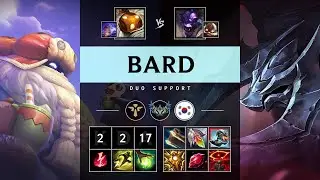 Bard Support vs Alistar - KR Challenger Patch 25.18