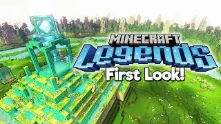 Minecraft Legends First Look! ▫ Gameplay, Controls, Tips & Tricks, How To Play ▫ Tutorial & 4v4 PvP!