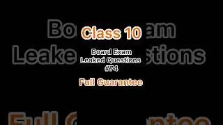 Class 10 Maths Most Important Questions | CBSE Board Exam 2024 Class 10