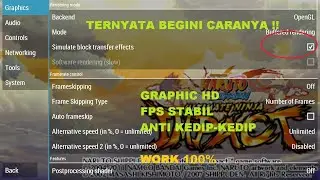Cara setting Naruto Ultimate Ninja Impact PPSSPP agar tidak LAG !! - #tutorialppsspp