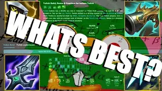 THERES A NEW BUILD IN TOWN! 14.16 TWITCH ITEMS COLLECTOR? INFINITY EDGE? BLADE STILL GOOD?